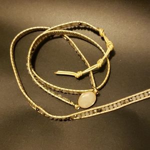 Nakamol wrap beaded bracelet